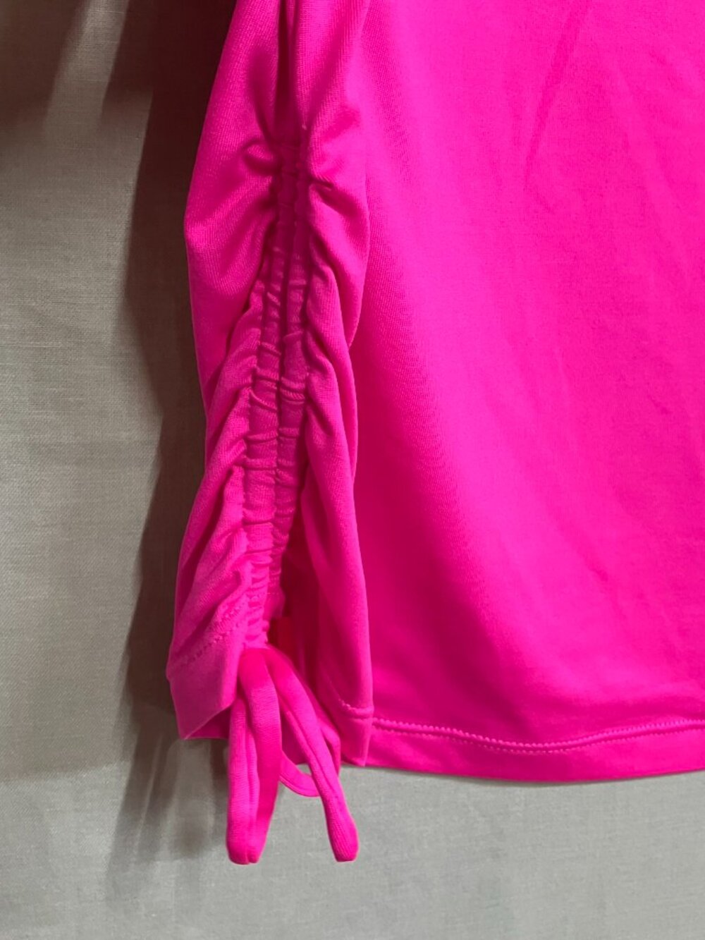 ZeroXposur Swimwear Athletic Top Women Small Pink UPF 50+ L-Sleeves Quarter Zip - Picture 5 of 8